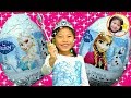 アナと雪の女王チョコエッグ開封★なりきりプリンセス　リカちゃん　おもちゃ　魔法ごっこ　サプライズ　ディズニー　お菓子
