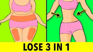 Lose 3 in 1: Leg Fat, Muffin Top, Small Waist