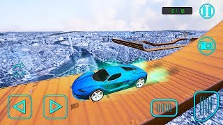 Extreme Car #7 (Impossible Stunt Racing Car Free) | Gameplay Android screenshot 1