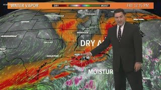 Weather Expert Forecast Friday Noon Update -