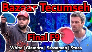 Bazaar Tecumseh | Final F9 | White, Giambra, Sassaman, Staas
Thank you for watching HyzerMedias disc golf tournament coverage of the 2023 Bazaar Tecumseh Presented by B.S. Upshot Tournaments & Shop.
Looking to get your company, brand or logo into our coverage? Check out the options here: (https://www.patreon.com/gmhmsponsorships/membership)
Did you like the Disc Golf Tees you saw? Check them out here: (https://hyzermediadg.com/hyzermerch/t-shirts)
Be sure to LIKE and SUBSCRIBE to HyzerMedia, and hit the notification bell so you dont miss any new content!
Card: Elias White, David Giambra, Richard Sassaman, Robert Staas
Course: Camp Tecumseh Disc Golf Course, (Pittstown, NJ)
Commentary: Dave Oster, Mike Grofsick
Tournament Director: Brian Bochantin
Asst. Tournament Director: Audrey Bochantin
Presenting Sponsor:
Reaper Disc Supply:
(https://reaperdiscs.com/)
Hole Sponsors:
Jersey Discs
(https://jerseydiscs.com/)
Supporting Sponsors:
Elevation Discs
(https://www.elevationdiscs.com/)
#discgolf #camptecumseh #bazaartecumseh Bazaar Tecumseh | Final F9 | White, Giambra, Sassaman, Staas