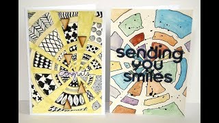 My favourite stencil techniques - video IN ENGLISH