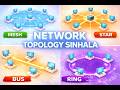 Data Communication and network in Sinhala vid-4 Network Topology #networking #topology #sinhala