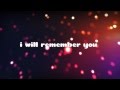 Amy Grant - I Will Remember You (Album Remix)