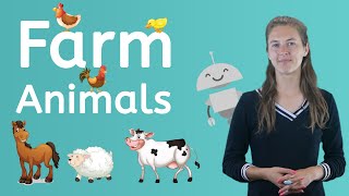 What Animals Live on a Farm? - Beginning Science for Kids!