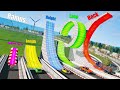Which Ramp will Give you the Best jump? (rollover, lengtth, height, loop, back ramps) - Beamng drive