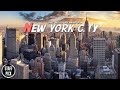 New York City | 1 Hour Relaxing Ambient | 4K Aerial Drone Footage