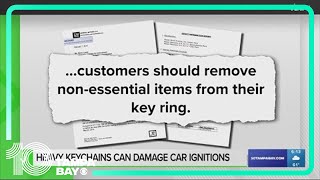 Yes, a heavy keychain can damage your car’s ignition over time