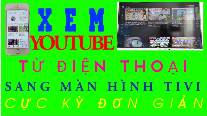 Hướng dẫn liên kết YouTube từ điện thoại lên smart tivi • Điện máy ...