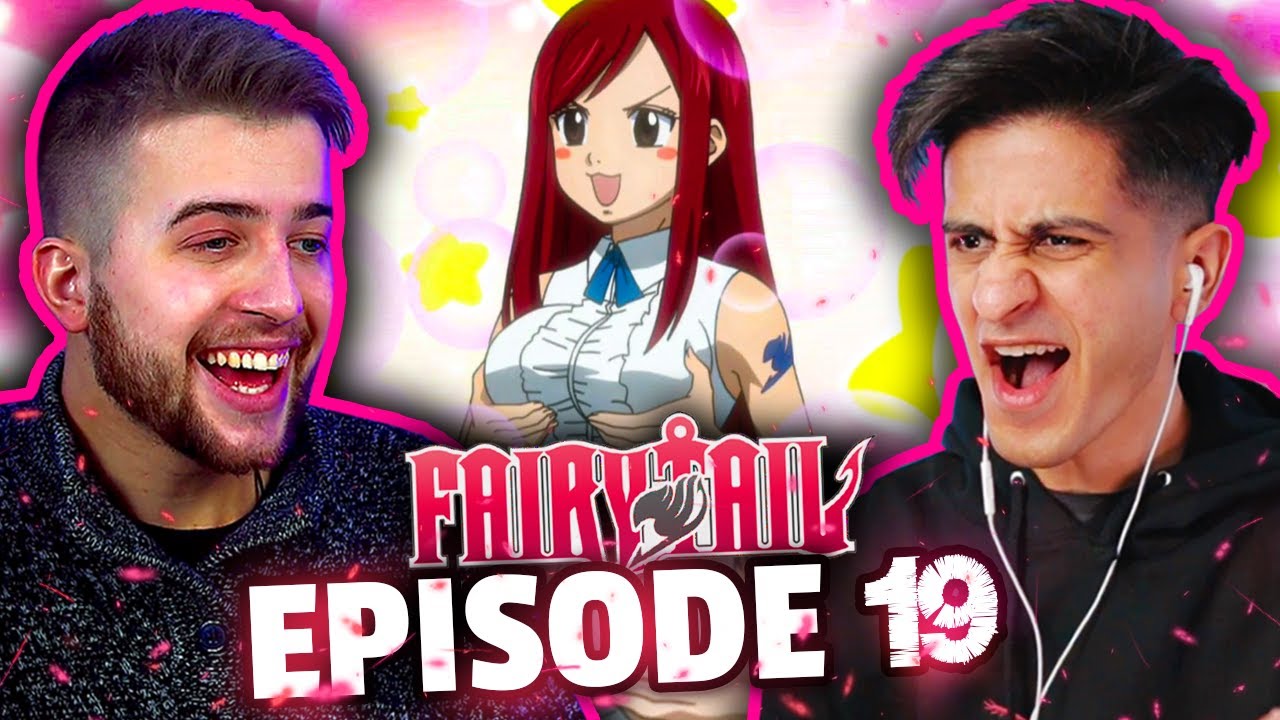 FAIRY TAIL FILLER IS PEAK!! Fairy Tail Episode 19 REACTION