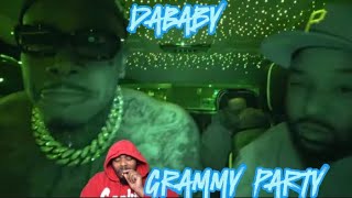 DaBaby (Grammy party) Reaction