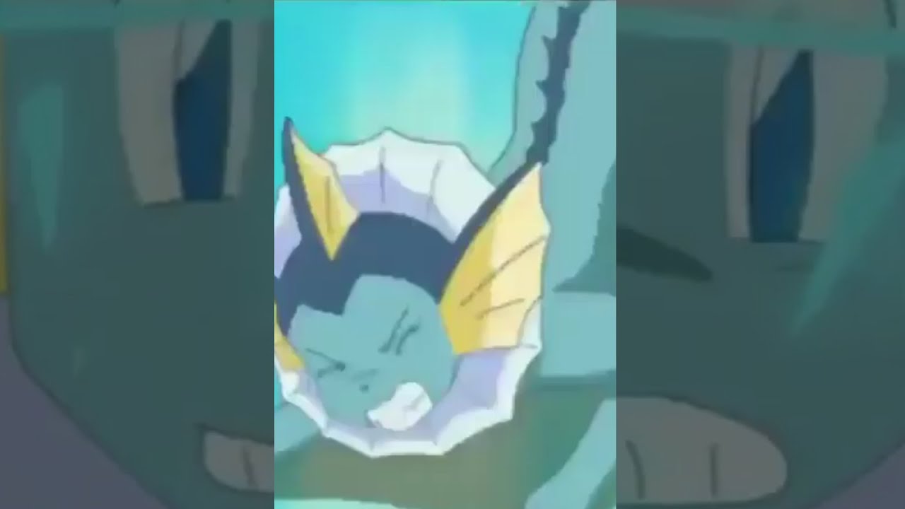 Misty turned into vaporeon