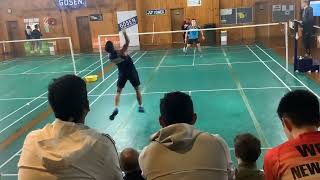 Luke Falvey vs Ashish Singh Dangi Wellington Open Mens Singles Semi Final 2022 screenshot 3