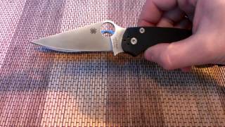 Моё мнение  о Spyderco military и Spyderco Paramilitary 2