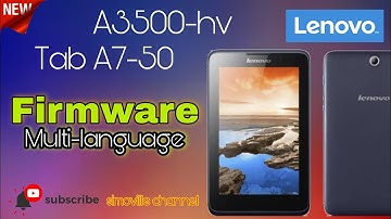 Lenovo tab 3500hv A7-50 firmware all language eng fr arab..... تعريب Done 👍
