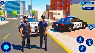Police Race Car Finds Single Accident Scene on Highway [Part:1]- Police Car Game screenshot 1