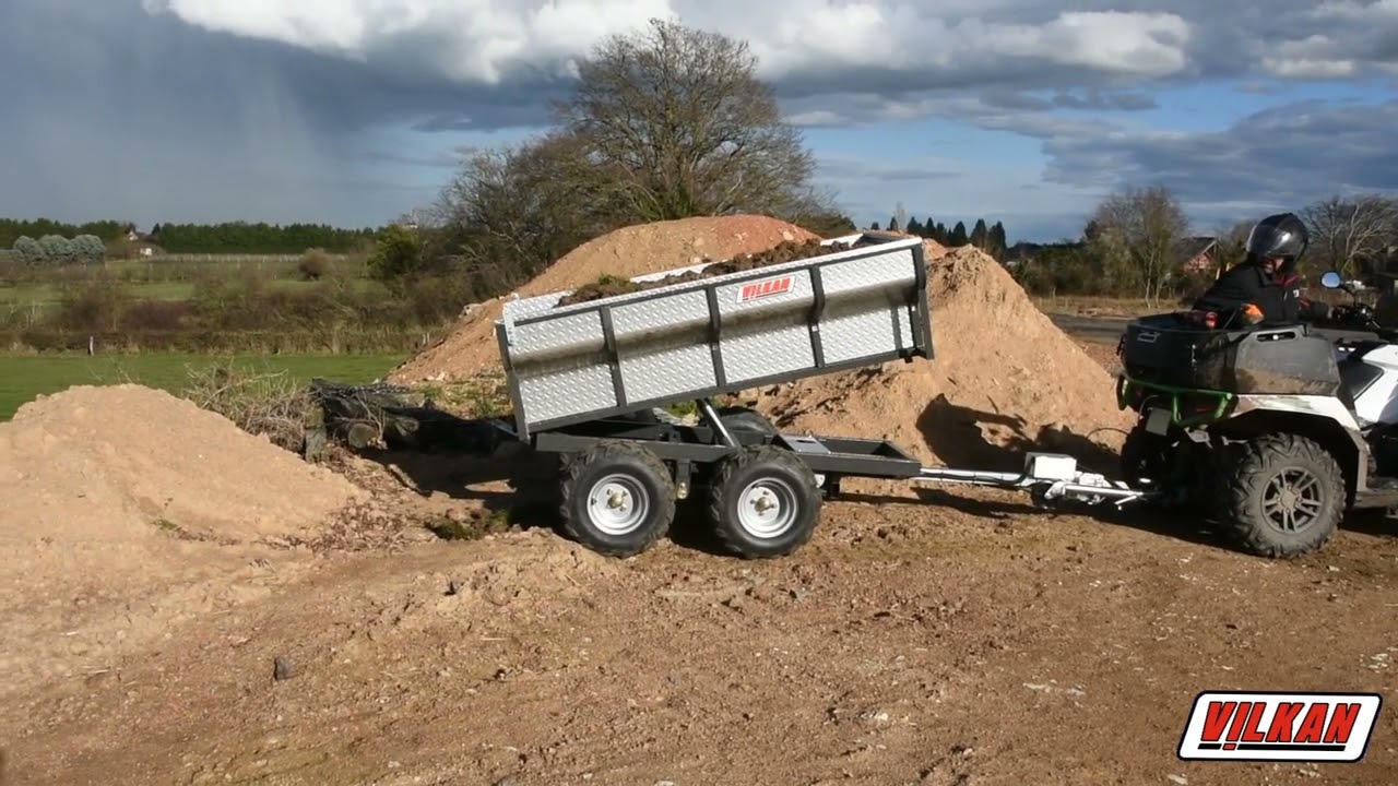 Remorque Hydraulique Quad RABDH VILKAN