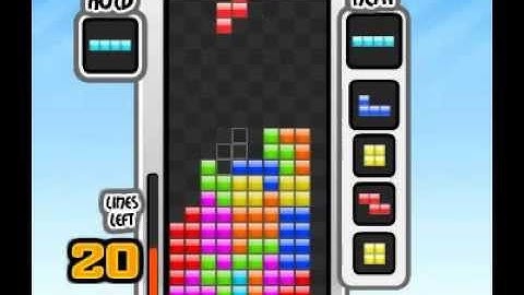 Tetris Friends - Tetris Sprint - 01:14.31