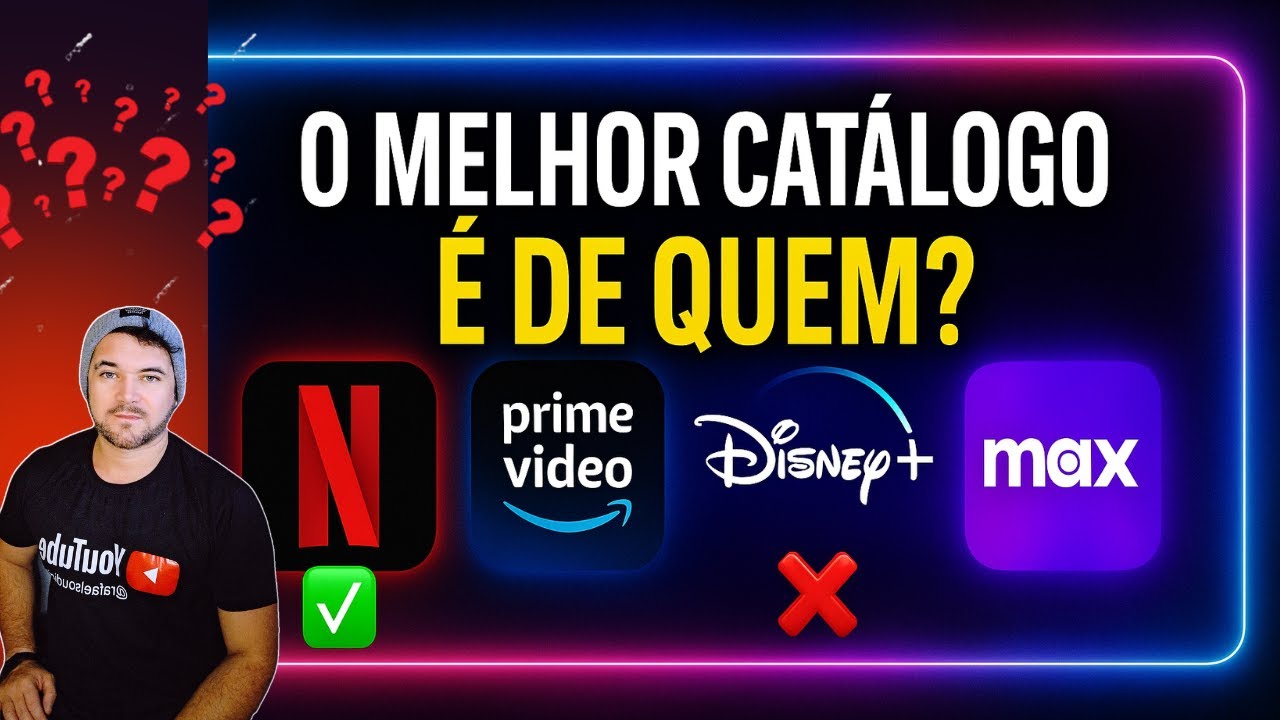 QUAL é o melhor Catálogo DE  Streaming?  Veja a opinião do Público !