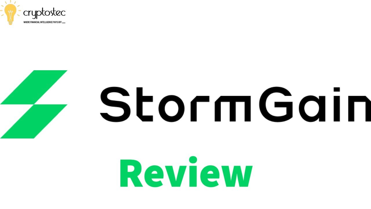 Обзор Stormgain - Crypto Trading Platform 