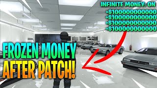 GTA ONLINE | *NEW* Frozen Money Glitch after patch!