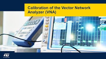 Nucleo-STM32WB on RF measuring instruments - 2 Calibration of the Vector Network Analyzer