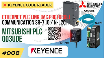 How to Setting EtherNet PLC Link (MC Protocol) Communication N-L20 SR-710 with Mitsubishi PLC Q03UDE