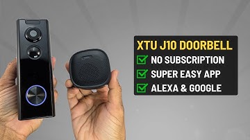 Best NO Fees Wireless WiFi Video Doorbell Camera With Chime? XTU J10
