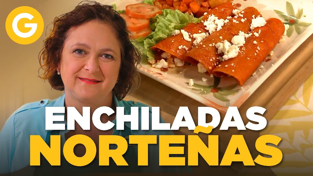 La receta original de ENCHILADAS NORTEÑAS de Sonia Ortiz ?? | El Gourmet  - YouTube