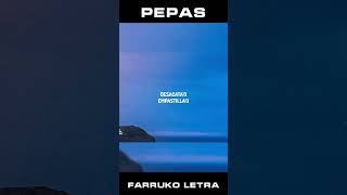 Pepas - Farruko letra #shorts #viralvideo #reggaeton #farruko #pepas