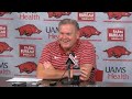 Sam Pittman previews Razorbacks 2022 fall camp