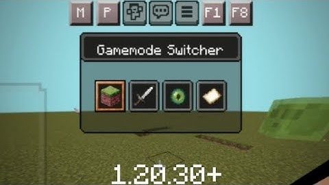 ‏Gamemode Switcher Addon V2.2 | Update (1.20.30+)‏