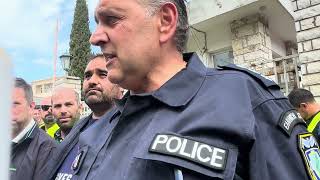 Έκλεισαν συμβολικά το Αστυνομικό μέγαρο 
