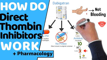 How do Direct Thrombin Inhibitors Work? (Dabigatran)