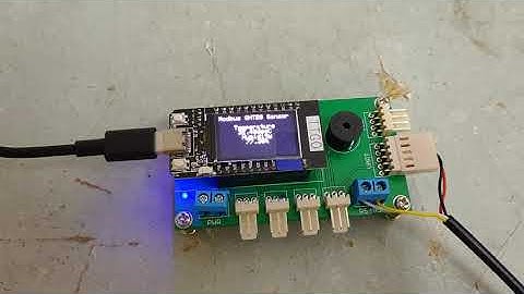 ESP32 Modbus SHT20 Sensor