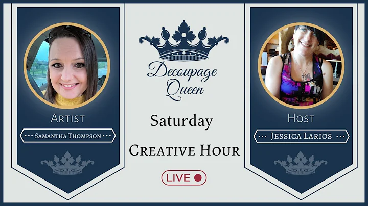 Saturday Creative Hour Live with Samantha Thompson...