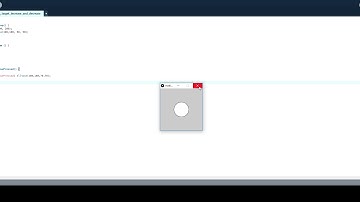 Increasing circle in Processing.