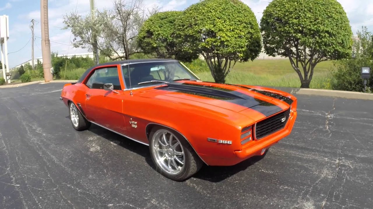 1969, Camaro, Orange, MCEcars, Midwest Car Exchange, For Sale, Chevrolet, F...