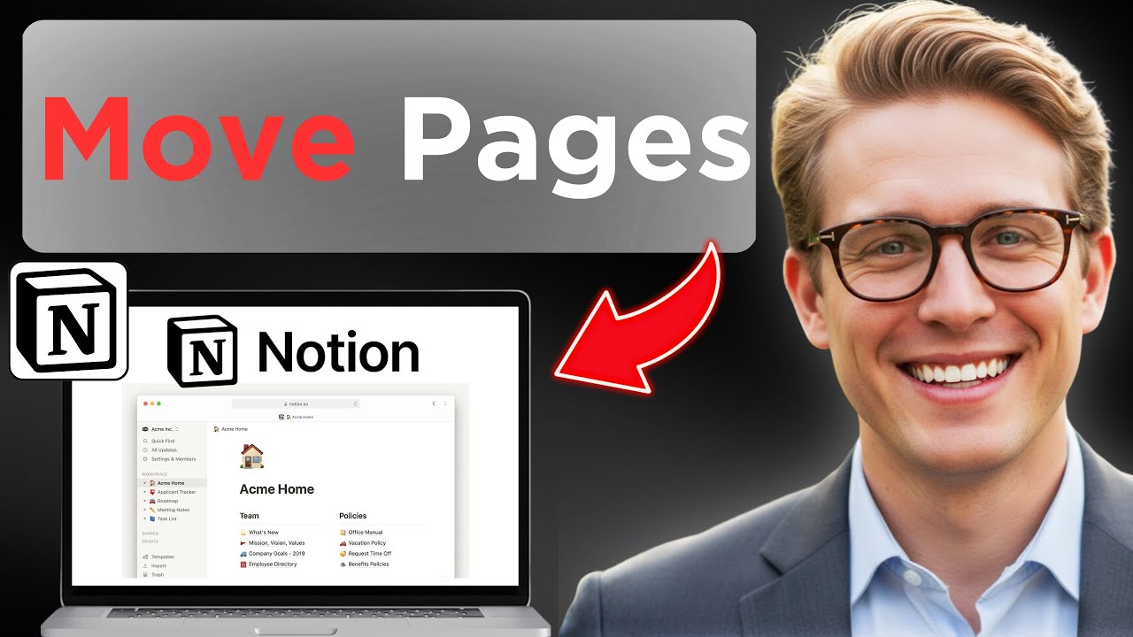 Как переместить страницу в другое рабочее пространство в Notion (полное руководство 2026 г.)