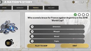FRANCE TRAVIA ANSWERS: Who scored a brace for France against Argentina in the 2018 World Cup 