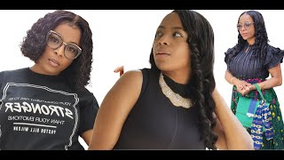 Lazy 5 minutes Lace Wig Install | No Glue Needed | No Bald Cap Needed