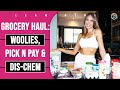 LEAN GIRL South African Foods for Fat-loss: Full Grocery Haul - Woolies, Pick 'N Pay & Dis-chem