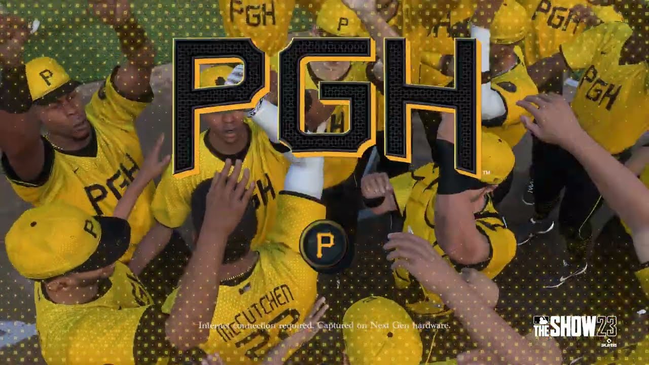 Pittsburgh Pirates City Connect Jerseys in MLB The Show 23 