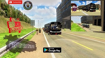 Proton Bus Simulator 2020 android gameplay video 19. New Map Uipe Route 275-01