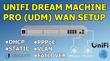 UniFi UDM Pro WAN Setup - DHCP, Static, PPPoE, and VLAN Explained