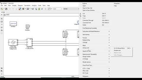Three Phase full wave converter circuit using thyristor | MatLab simulation