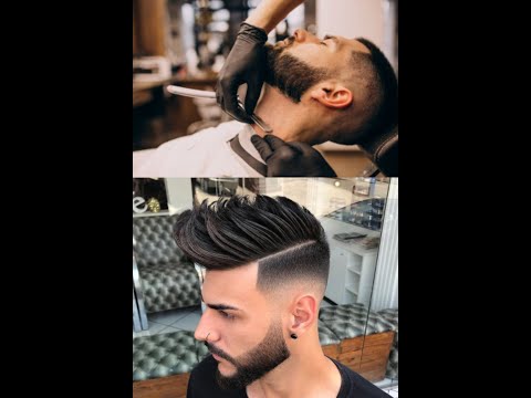 شاهد حلاقة العريس في مصر في صالون محمود