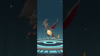 Evolution Of Shiny Charmander To Shiny Charmeleon To Shiny Charizard - Pokemon Go