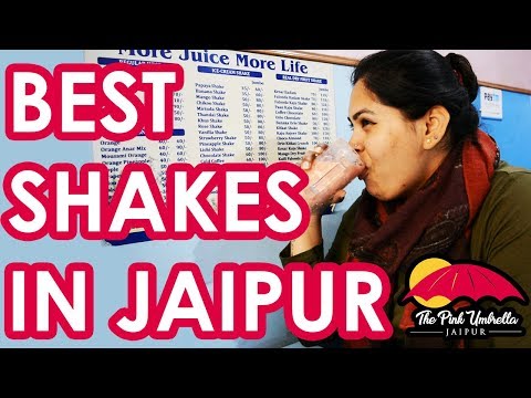 Indian Juice | Best Juices And Shakes In Jaipur | Places To Visit In Jaipur | The Pink Umbrella