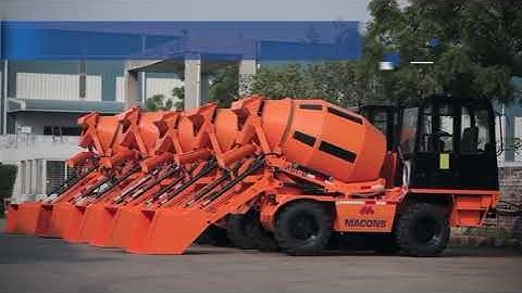 Macons MST Self loading Transit Mixer